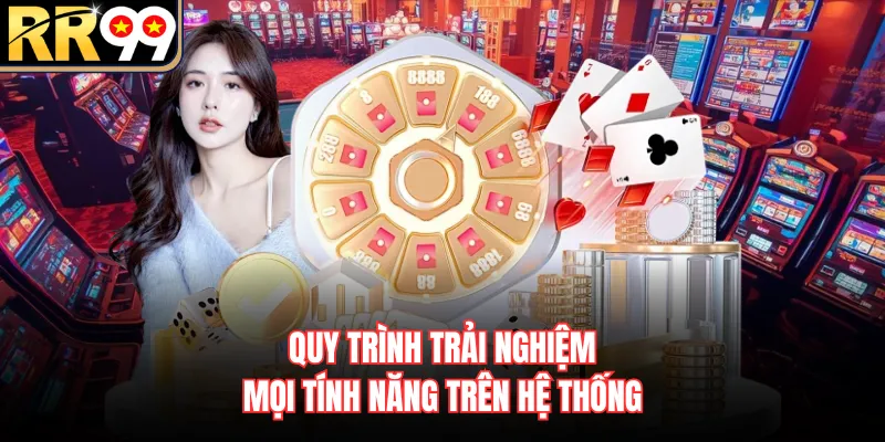 Quy trình trải nghiệm mọi tính năng trên hệ thống
